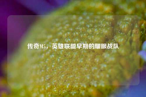 传奇M5,英雄联盟早期的耀眼战队