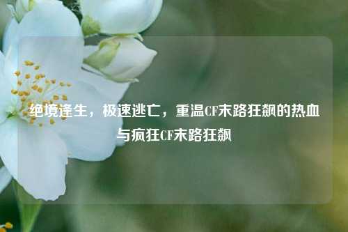 绝境逢生，极速逃亡，重温CF末路狂飙的热血与疯狂CF末路狂飙