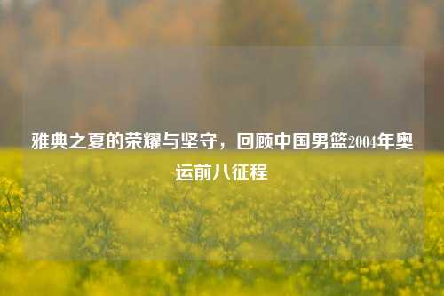 雅典之夏的荣耀与坚守,回顾中国男篮2004年奥运前八征程