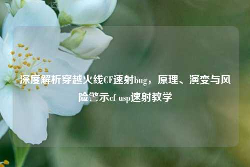 深度解析穿越火线CF速射bug，原理、演变与风险警示cf usp速射教学