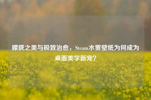 朦胧之美与极致治愈,Steam水雾壁纸为何成为桌面美学新宠?