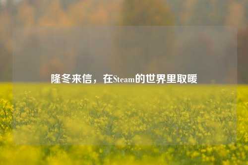 隆冬来信,在Steam的世界里取暖