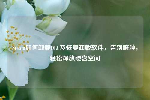 Steam如何卸载DLC及恢复卸载软件,告别臃肿,轻松释放硬盘空间