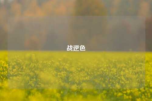 战逆色