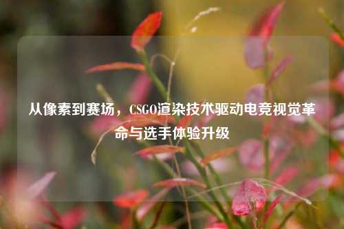 从像素到赛场,CSGO渲染技术驱动电竞视觉革命与选手体验升级