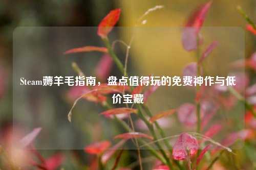 Steam薅羊毛指南,盘点值得玩的免费神作与低价宝藏