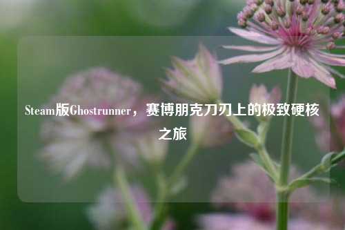 Steam版Ghostrunner,赛博朋克刀刃上的极致硬核之旅