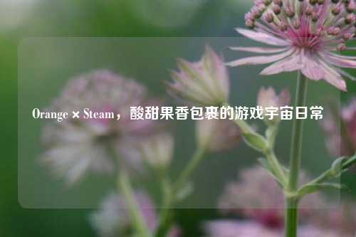 Orange×Steam，酸甜果香包裹的游戏宇宙日常
