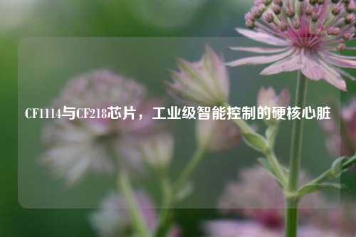 CF1114与CF218芯片,工业级智能控制的硬核心脏