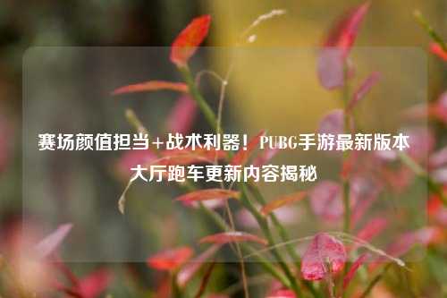 赛场颜值担当+战术利器!PUBG手游最新版本大厅跑车更新内容揭秘