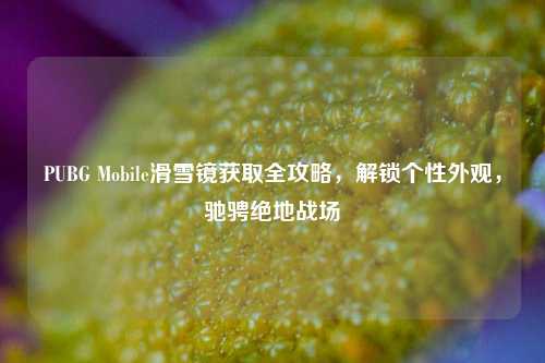 PUBG Mobile滑雪镜获取全攻略，解锁个性外观，驰骋绝地战场