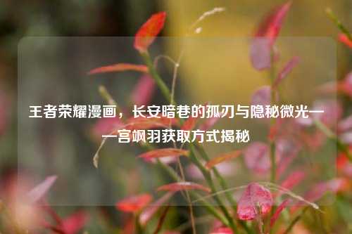 王者荣耀漫画，长安暗巷的孤刃与隐秘微光——宫飒羽获取方式揭秘